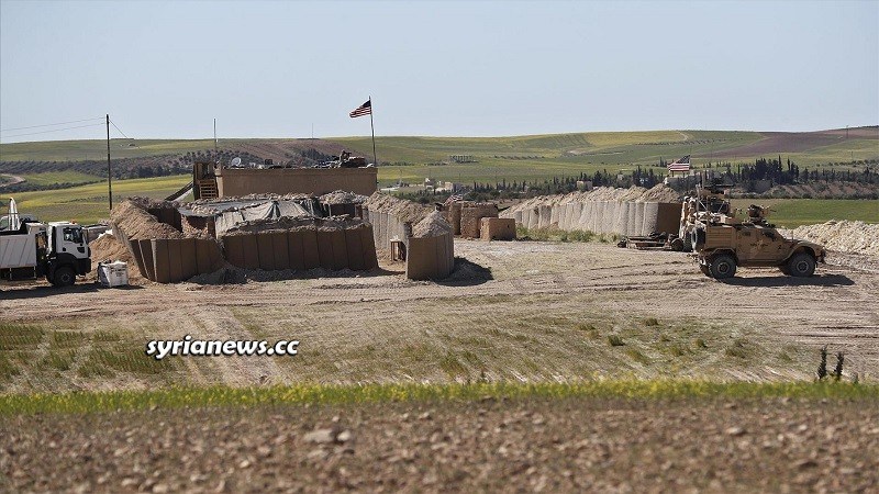 US illegal military base east of Syria, Raqqa, Deir Ezzor, Hasakah