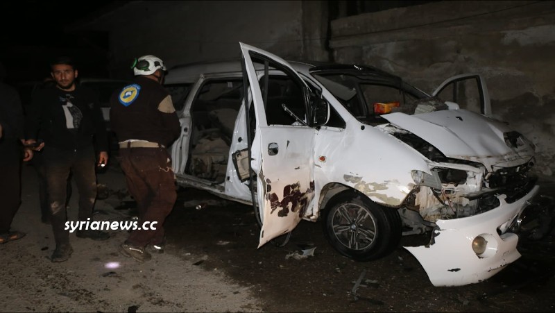 A Child Killed and 2 Civilians Injured in a Twin Explosion in Jarabulus, North Syria
