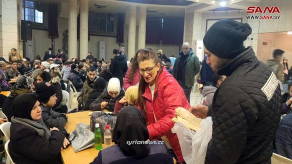 Armenian Church in Aleppo Hosts 600 Earthquake Survivors