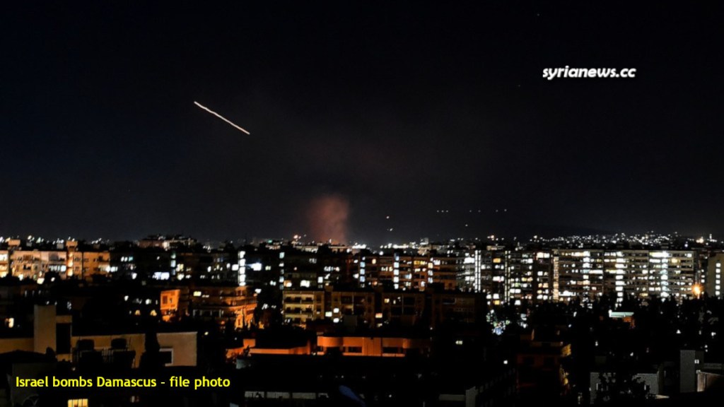 Israel Bombs Damascus Outskirts to Ease the Syrian Army Pressure on ISIS